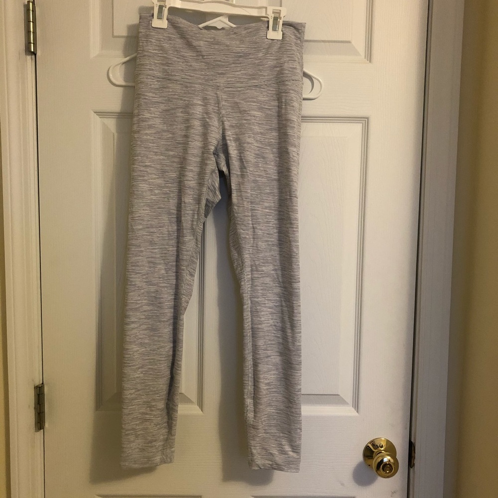 lululemon striped wunderunder leggings NWOT